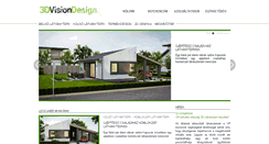 Desktop Screenshot of 3dvisiondesign.hu